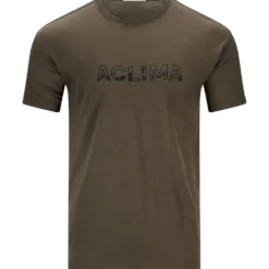 Aclima Mens LightWool Tee Logo