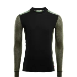 Aclima Mens Woolnet Hybrid Crew Neck