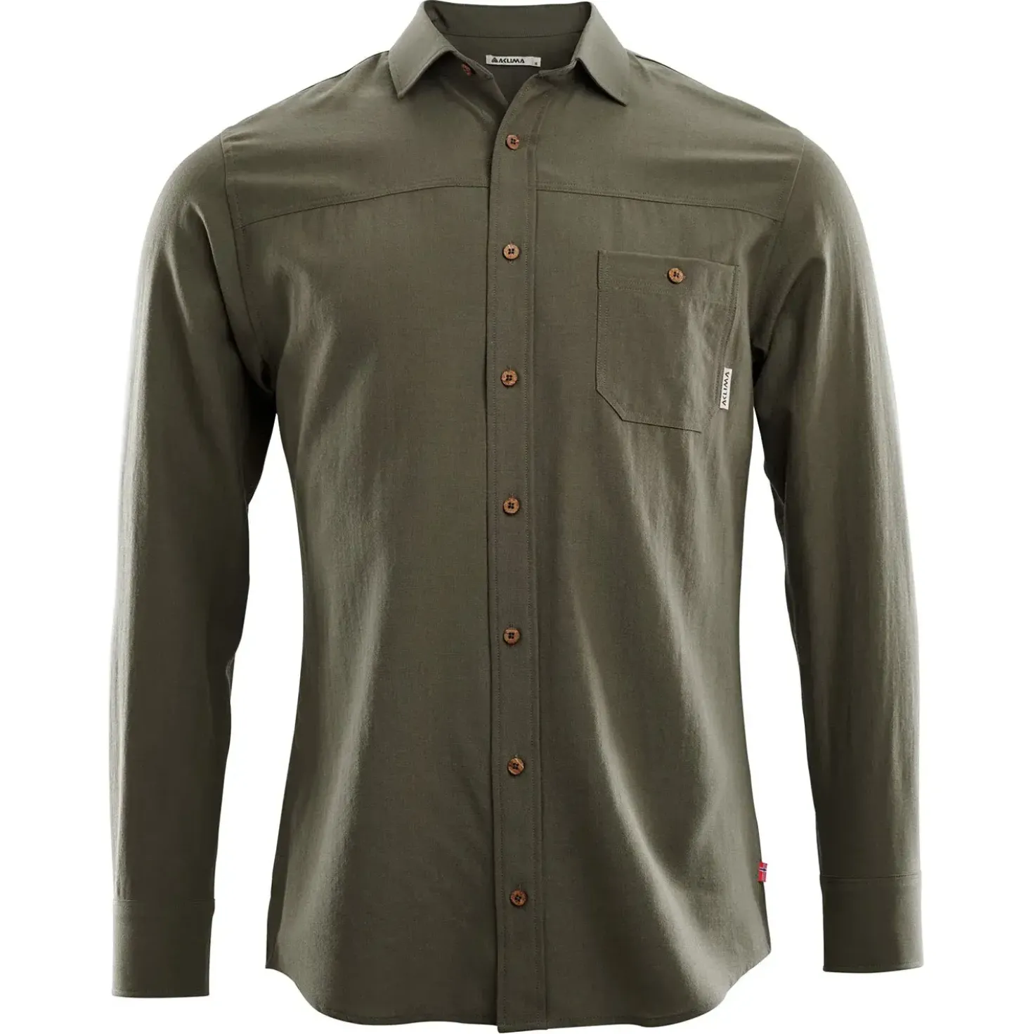 Aclima Mens Woven Wool Shirt