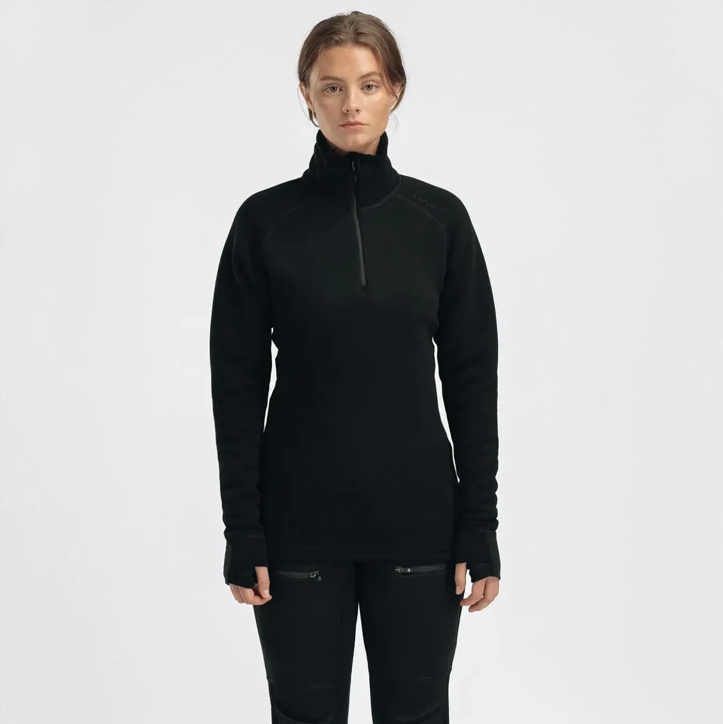 Aclima Womens Fleecewool V2 Polo W/ Zip