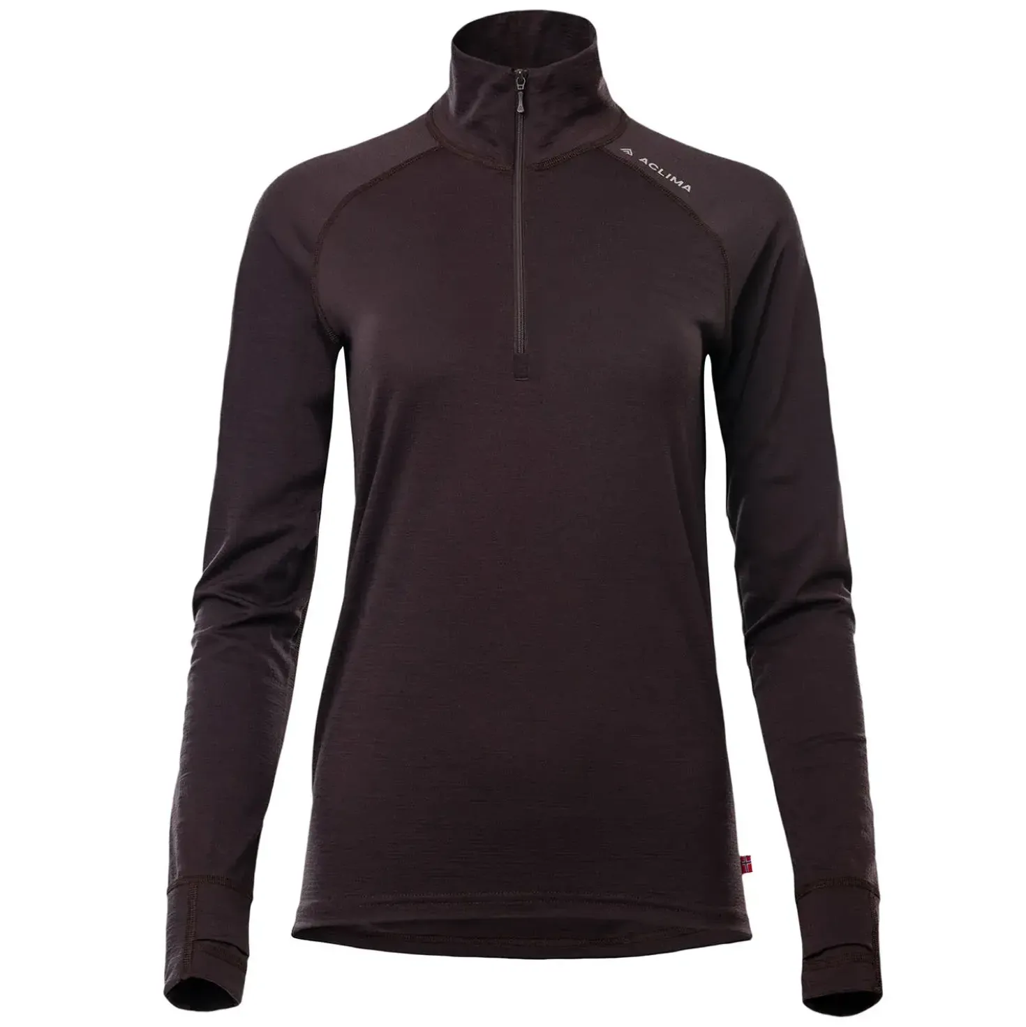Aclima Womens LightWool 180 Polo W/zip