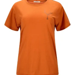 Aclima Womens LightWool Tee Print Antler