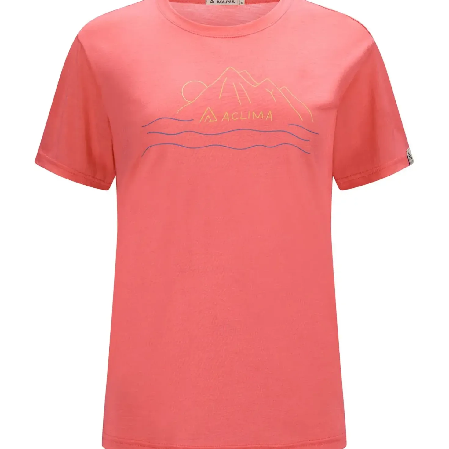 Aclima Womens LightWool 140 Tee Sunset