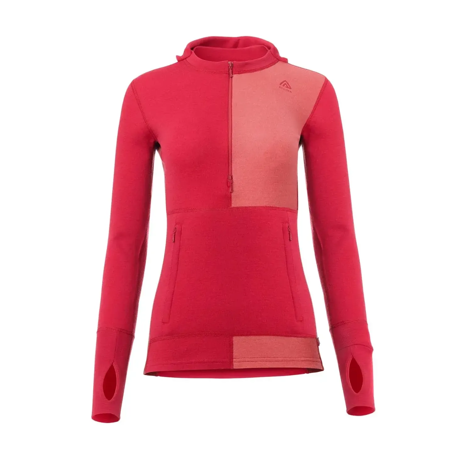 Aclima Womens WarmWool Hood Sweater W/zip