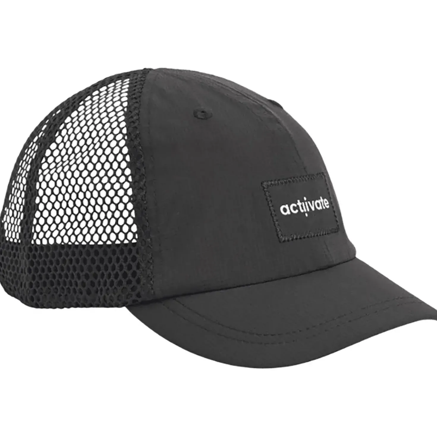 Actiivate Blaze Foldable Solid Trucker Cap