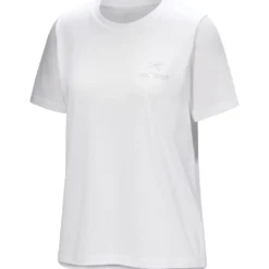 Arcteryx Womens Kragg SL Cotton Emblem Crew S/S