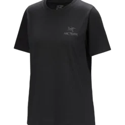 Arcteryx Womens Kragg SL Cotton Emblem Crew S/S