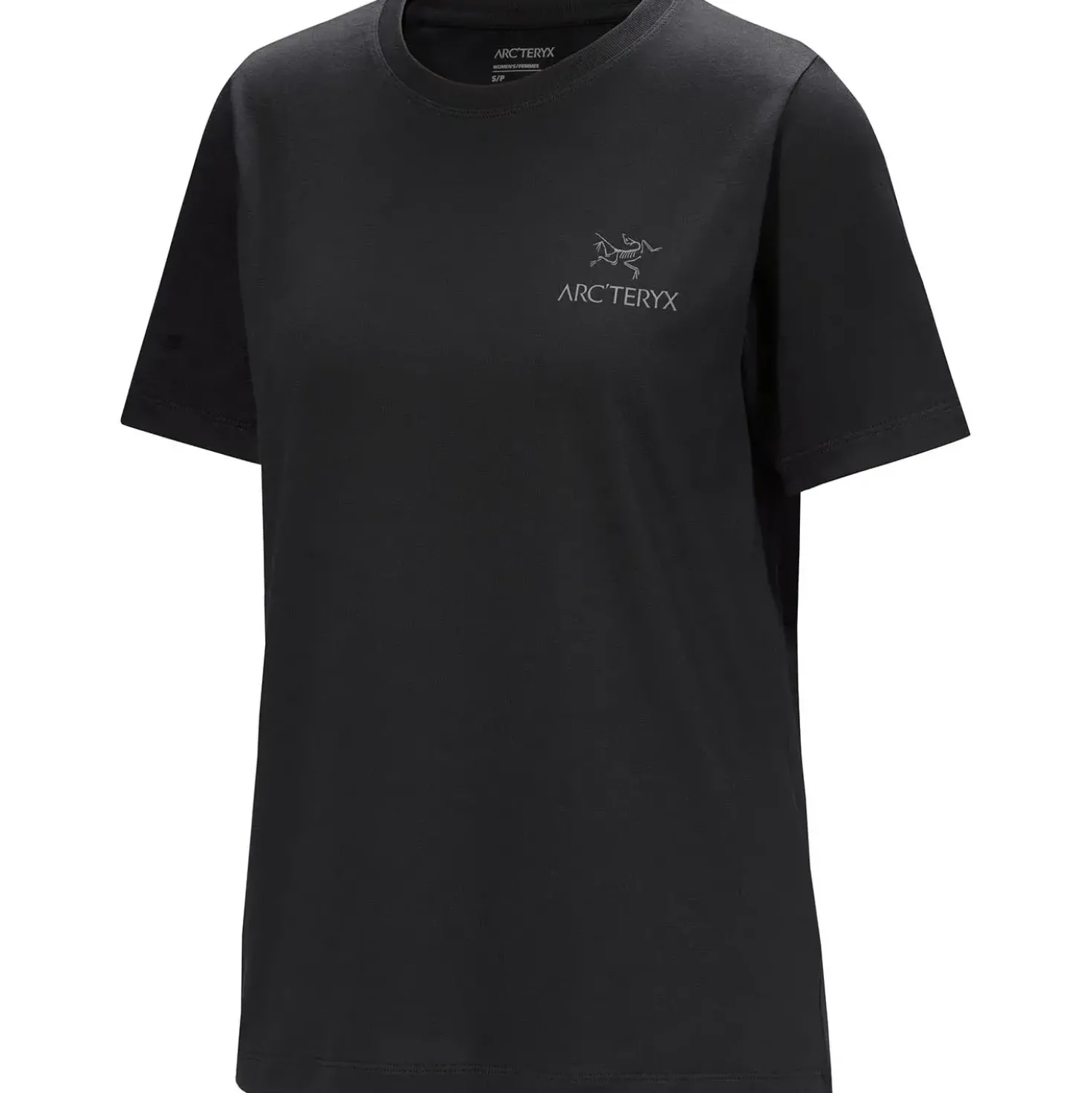 Arcteryx Womens Kragg SL Cotton Emblem Crew S/S
