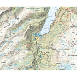 Calazo Finse Hallingskarvet Aurlandsdalen 1:50K