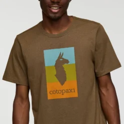 Cotopaxi Mens Llama Block T-shirt