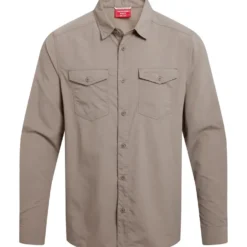 Craghoppers Mens Nosilife Loukkos Long Sleeved Shirt