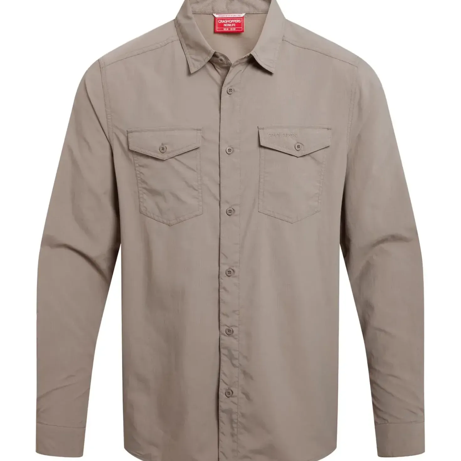 Craghoppers Mens Nosilife Loukkos Long Sleeved Shirt
