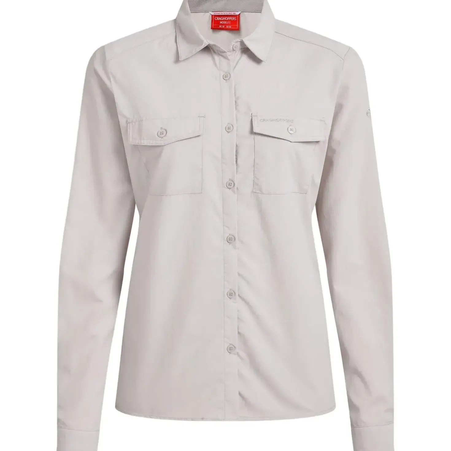 Craghoppers Womens Nosilife Loukkos Long Sleeved Shirt