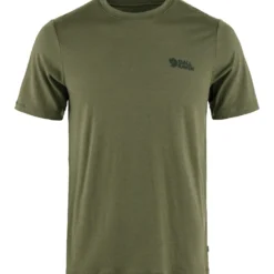 Fjällräven Mens Abisko Wool Logo S/S
