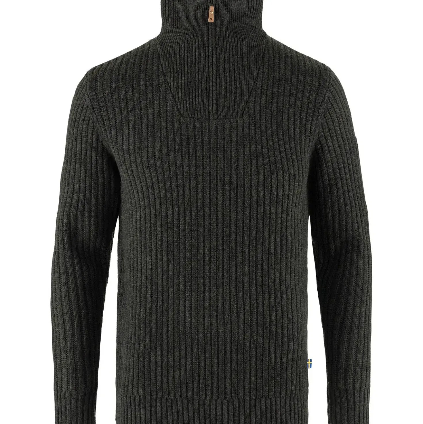 Fjällräven Mens Övik Half Zip Knit