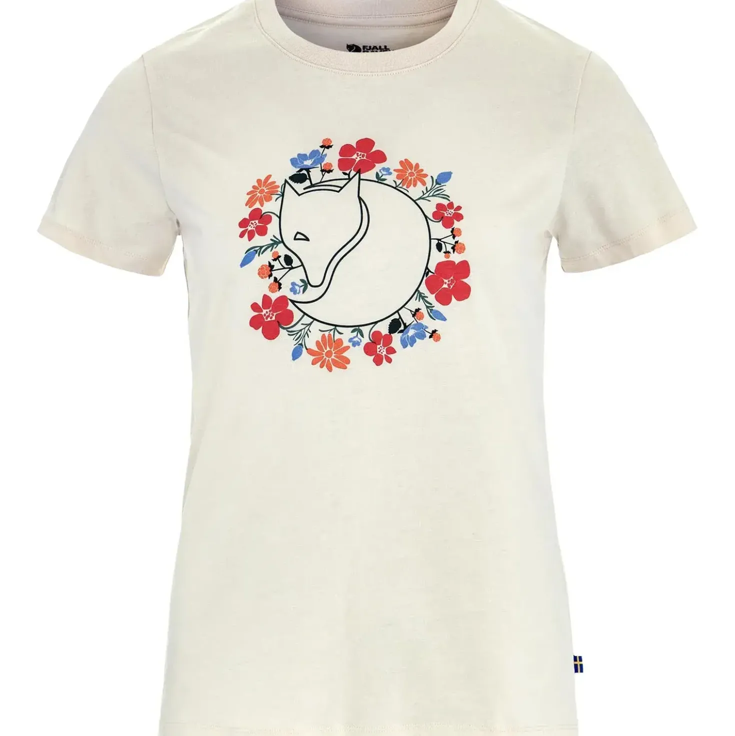 Fjällräven Womens Fjällblomster Fox T-shirt
