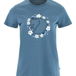 Fjällräven Womens Fjällblomster Fox T-shirt