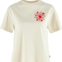 Fjällräven Womens Fjällblomster Logo T-shirt