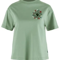 Fjällräven Womens Fjällblomster Logo T-shirt