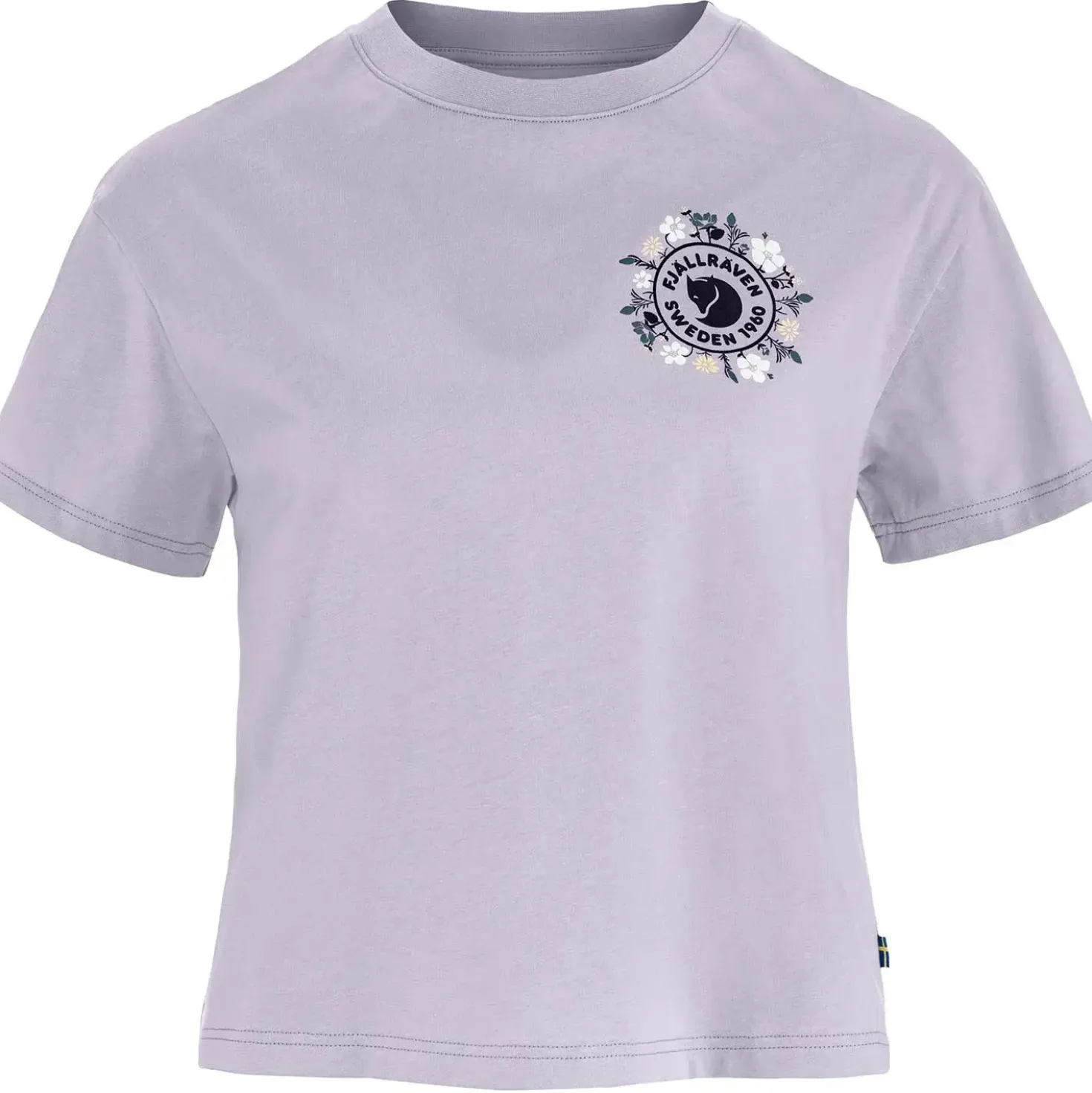 Fjällräven Womens Fjällblomster Logo T-shirt