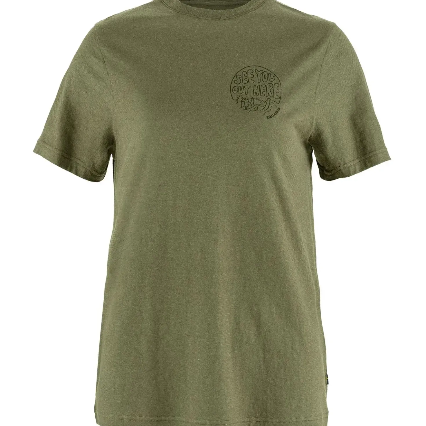 Fjällräven Womens Hemp Blend Out Here T-shirt