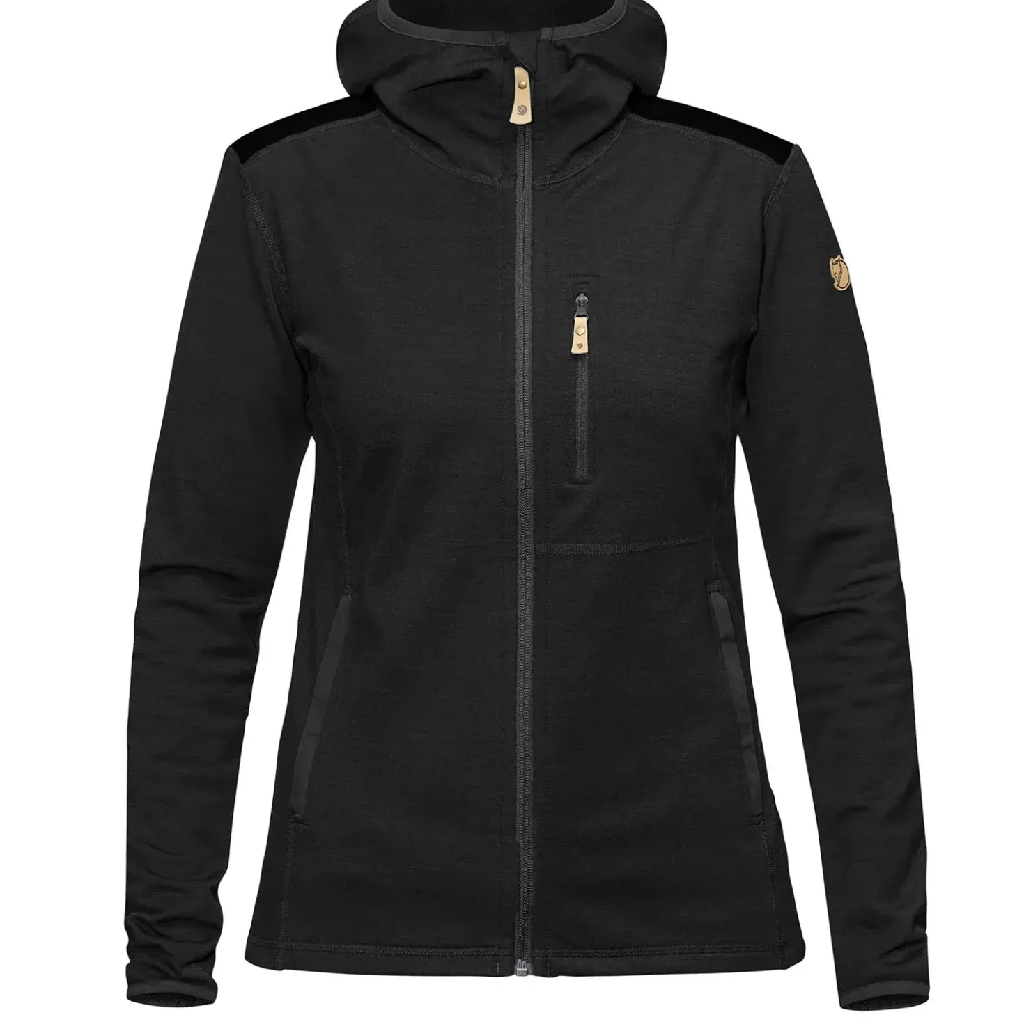 Fjällräven Womens Keb Fleece Hoodie F2016 model