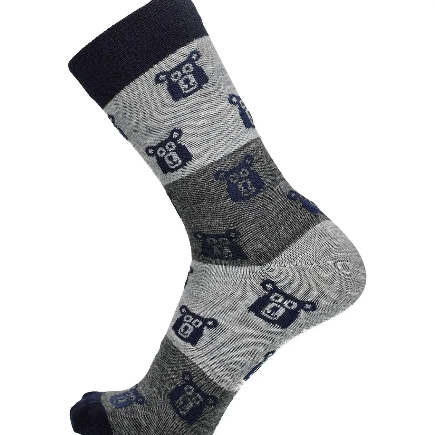 Friluftsland Merino Lifestyle Bear Wide Stripes