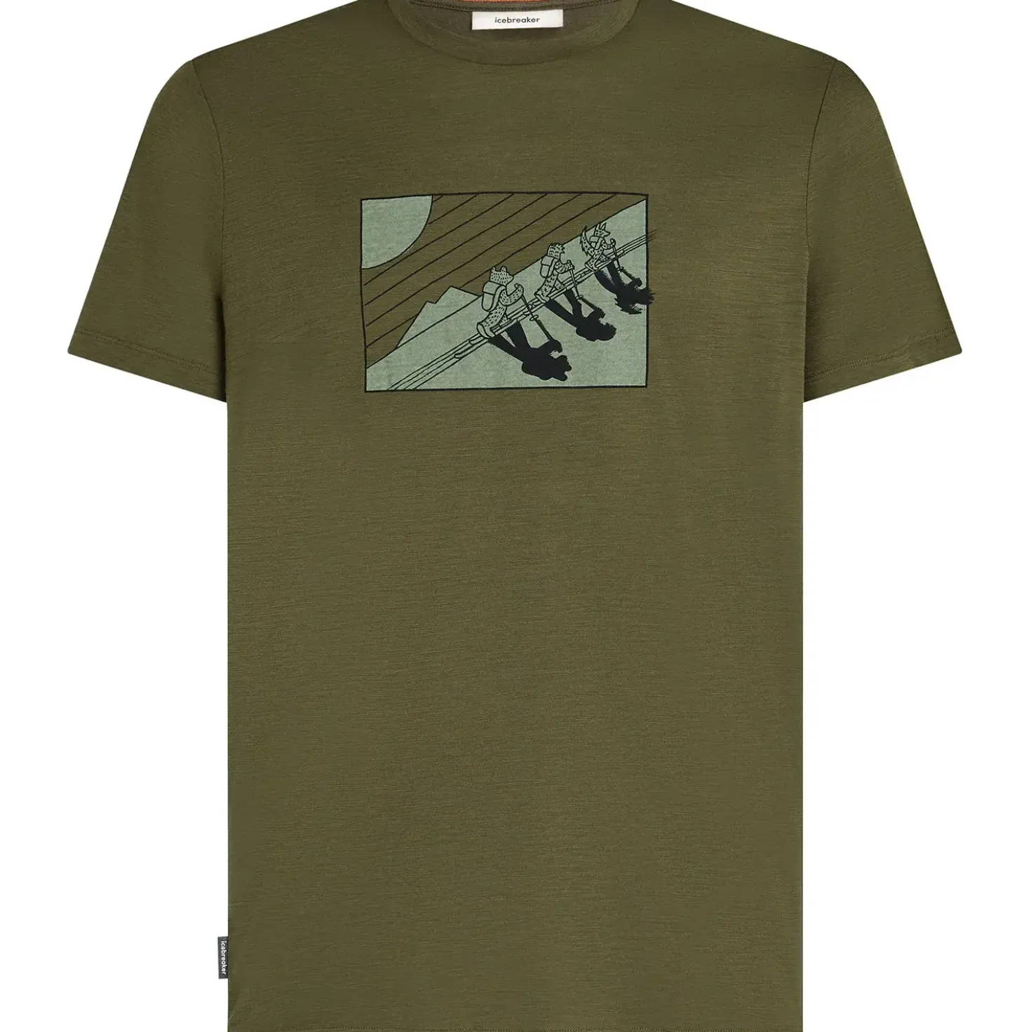 Icebreaker Mens Merino 150 Tech Lite S/S Tee In The Wild