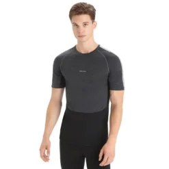 Icebreaker Mens 125 ZoneKnit S/S Crewe