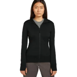 Icebreaker Womens Merino 260 Quantum L/S Zip Hoodie