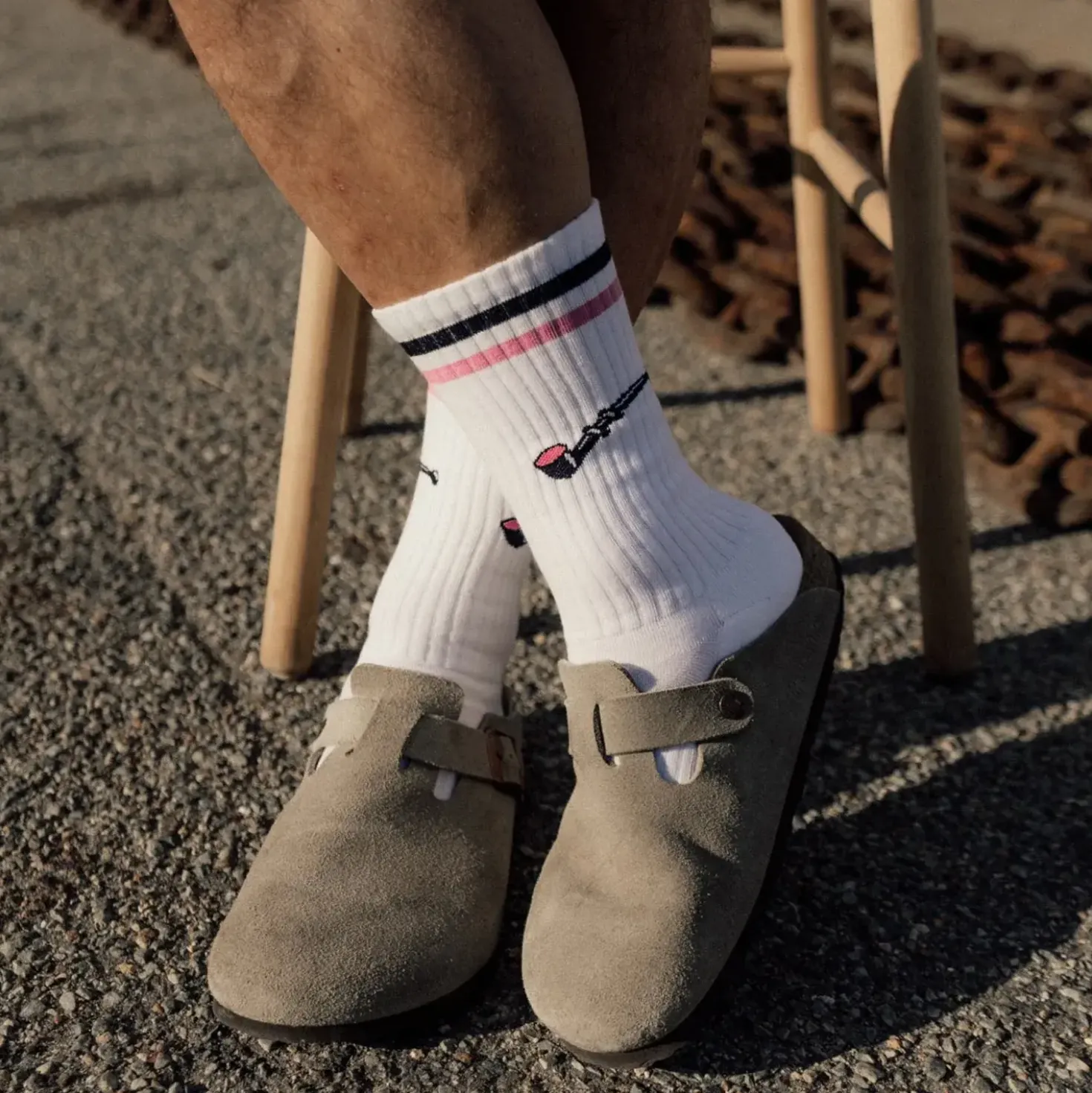 Lakor Lakridspibe Tennis Socks