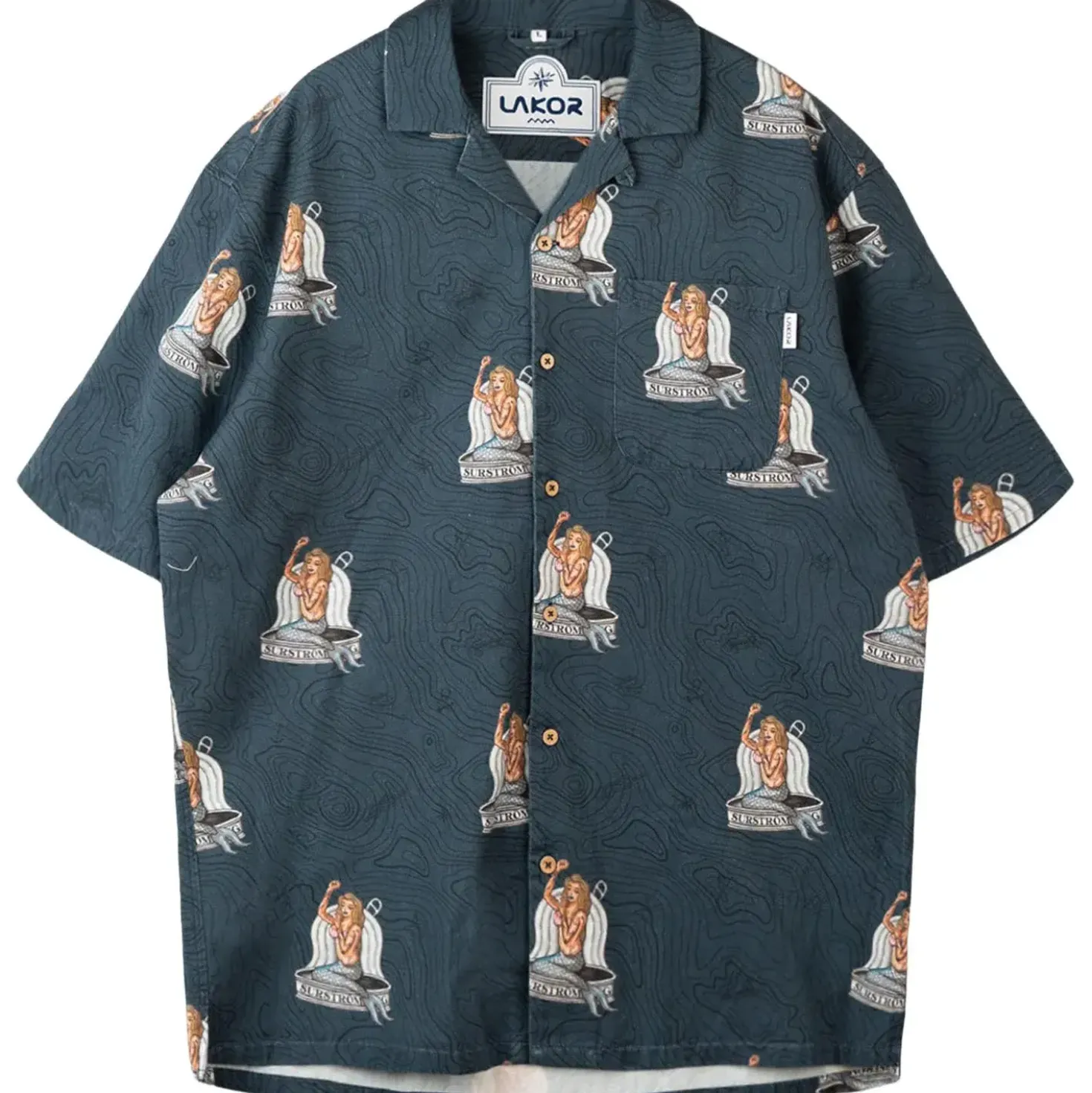 Lakor Save The Mermaids Short Sleeve Shirt