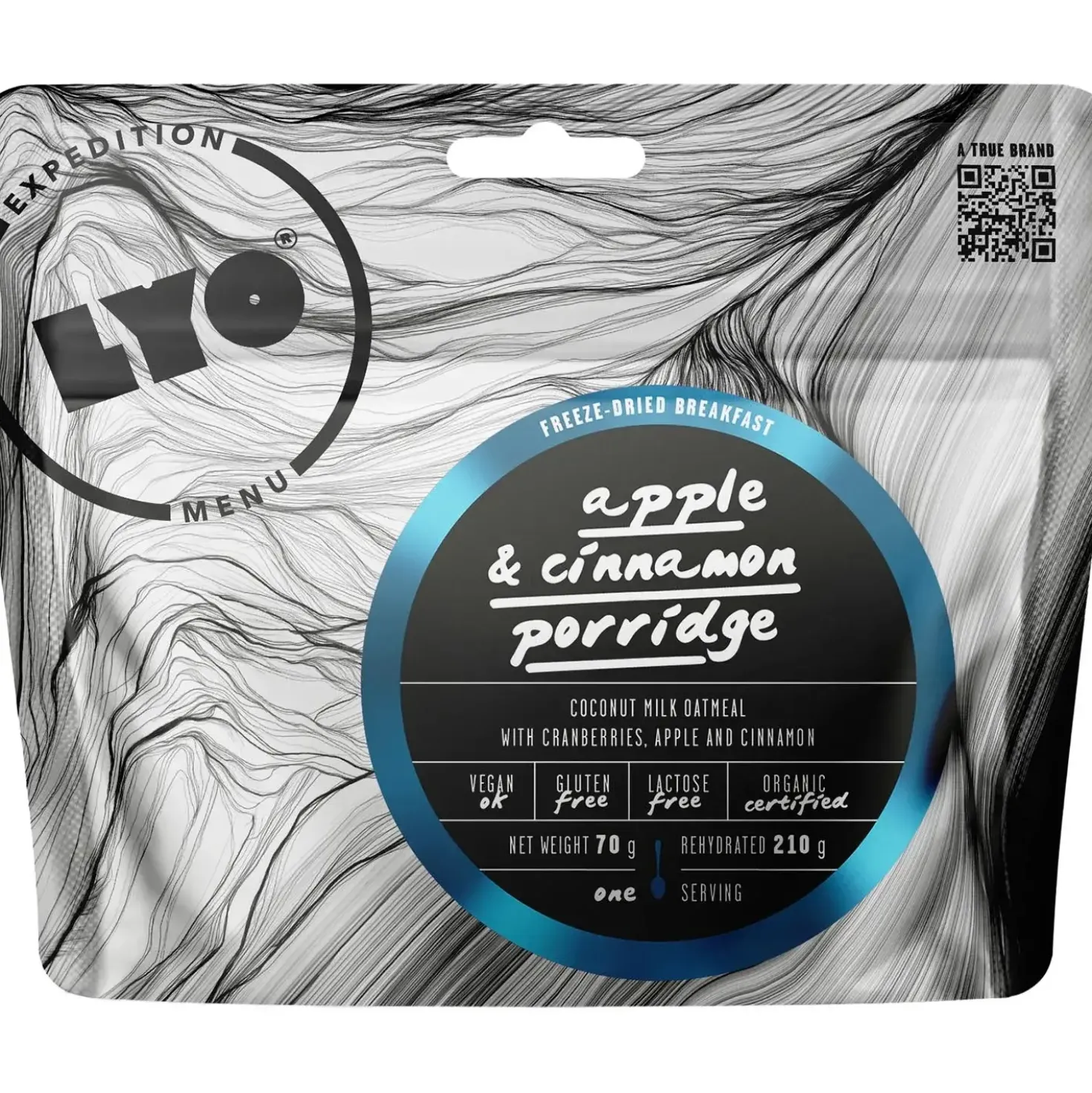LYOFOOD Apple & Cinnamon Porridge