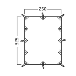 Nordisk Kari 8 Basic Cotton Tarp