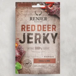 Renjer Nordic Red Deer Jerky Chili & Lime
