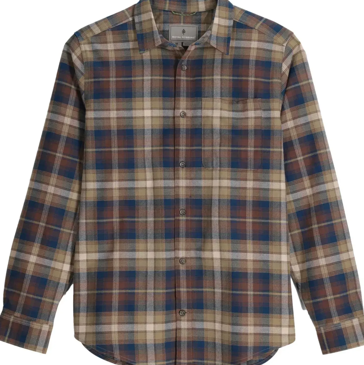 Royal Robbins Mens Lieback Organic Cotton Flannel L/S