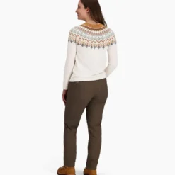 Royal Robbins Womens Westlands Fairisle Crew