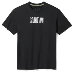 Smartwool Mens Active Logo Graphic Short S/S Tee