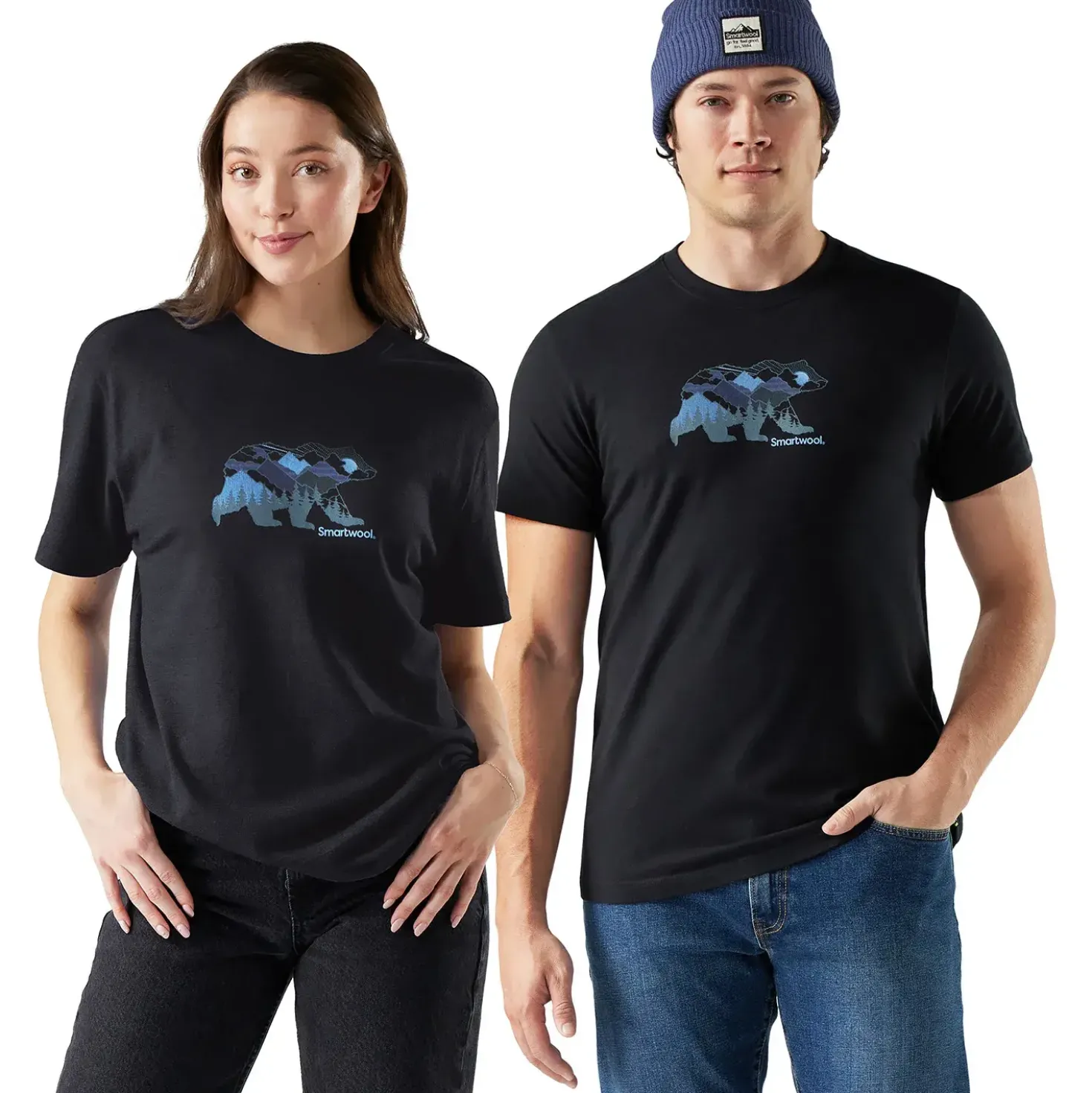 Smartwool Mens Bear View Short Sleeve Graphic Tee