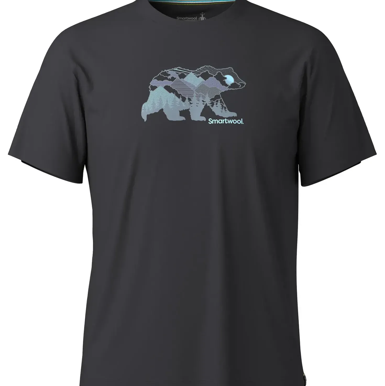 Smartwool Mens Bear View Short Sleeve Graphic Tee