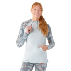 Smartwool Womens Thermal Merino Drape Neck Hoodie