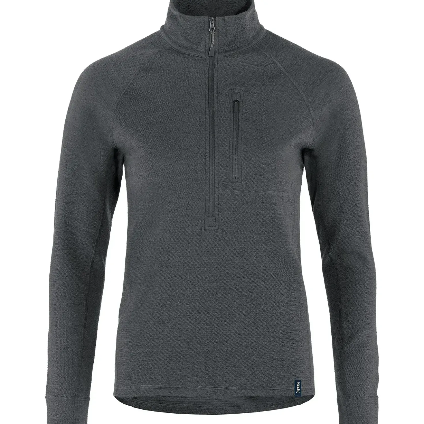 Tierra Womens Midlana 340 Merino Half Zip
