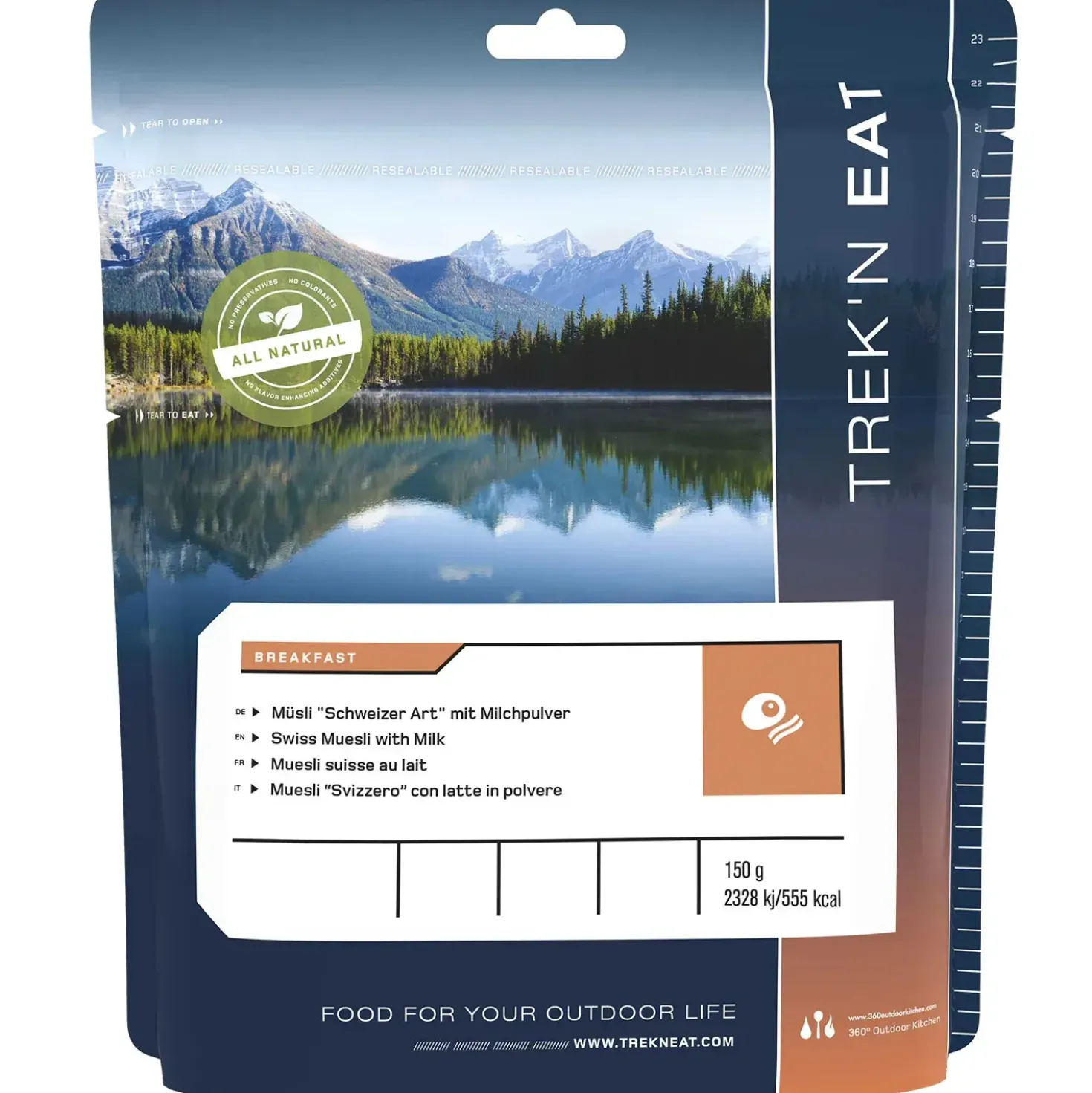 Trek N Eat Swiss Muesli With Milk
