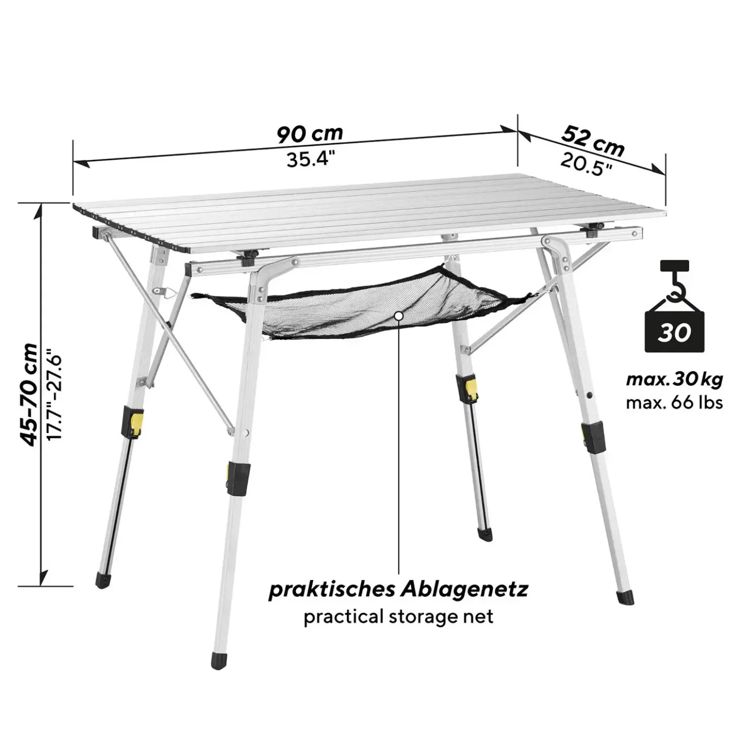 UQUIP Variety M Adjustable Table