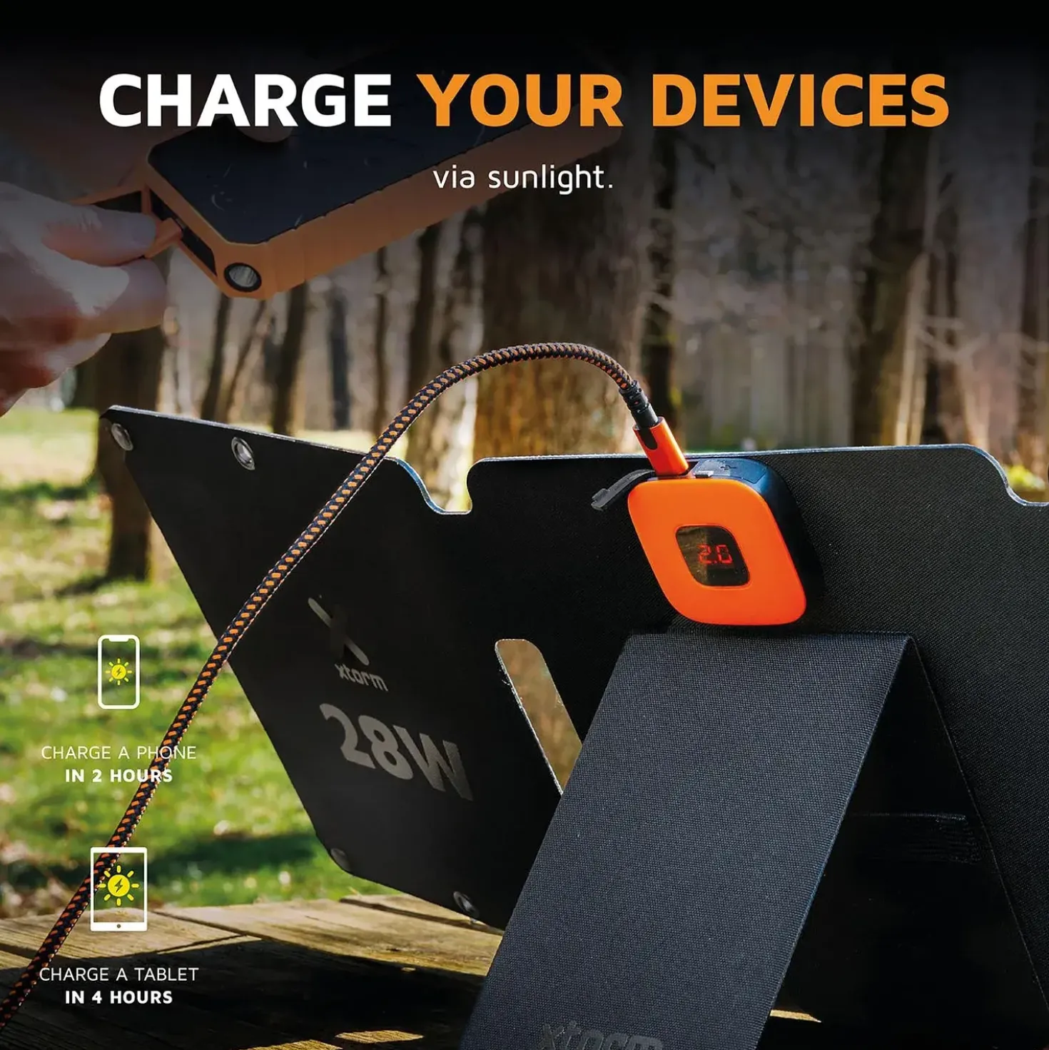 Xtorm 28W Foldable Solar Booster